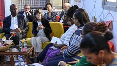 La ministre française des Affaires étrangères Catherine Colonna en visite en Côte d'Ivoire