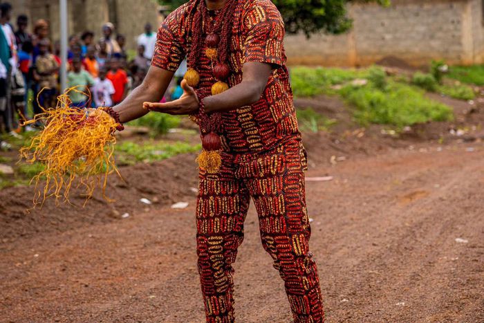 Kerozen dans son pagne