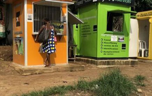 Des box de mobile money