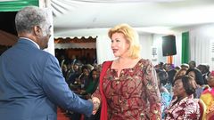 Dominique Ouattara à l'inauguration des illuminations de la ville d’Abidjan