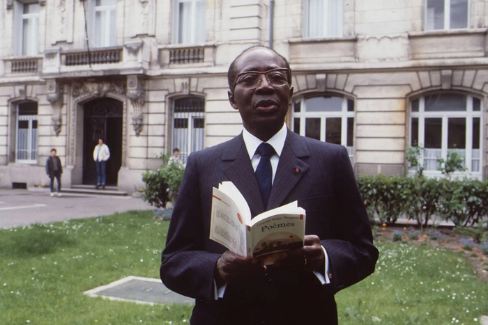 Léopold Sédar Senghor - Photo de Frank Perry - Archives Agence France-Presse