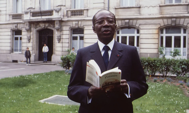 Léopold Sédar Senghor - Photo de Frank Perry - Archives Agence France-Presse