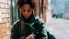 Une personne anxieuse