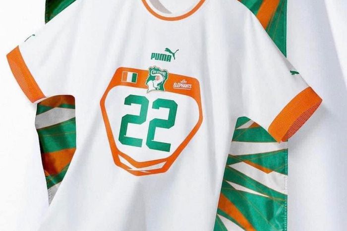 Maillot extérieur de l'équipe nationale ivoirienne