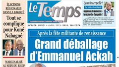 Le Temps, quotidien proche de l'opposition