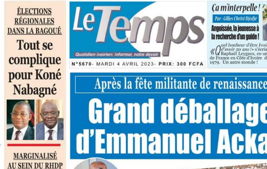 Le Temps, quotidien proche de l'opposition
