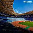 Vue du Misr Stadium ou New Administrative Capital Stadium construit dans la nouvelle capitale administrative égyptienne/Orascom Construction PLC