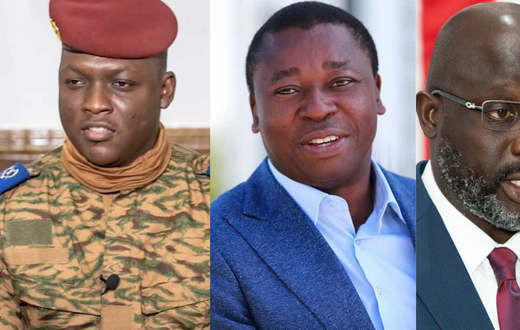 Quelques jeunes Présidents africains en 2023