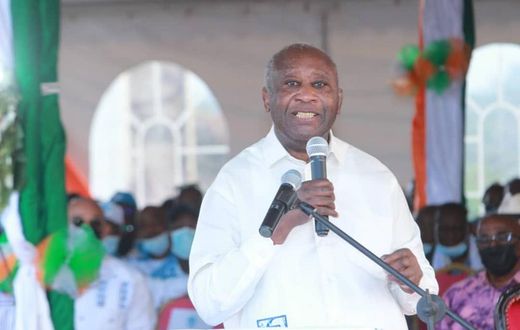 Laurent gbagbo à Bayota