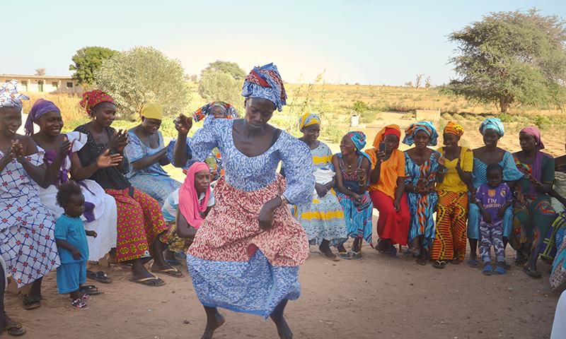 Tabaski dans une communauté rurale du Sénégal