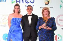 Dominique Ouattara et son prix/Dominique Ouattara