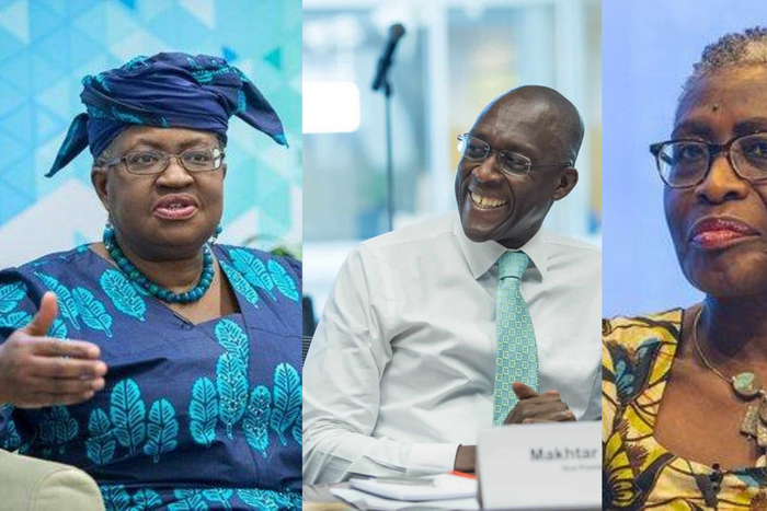 Ngozi Okonjo-Iweala, Makhtar Diop, Antoinette Sayeh