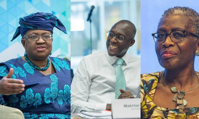 Ngozi Okonjo-Iweala, Makhtar Diop, Antoinette Sayeh