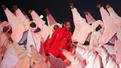 Rihanna au SuperBowl/Getty Images for Roc Nation