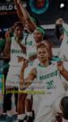 L'équipe de Basket féminine nigériane