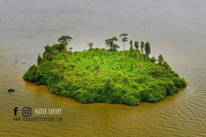 l'île e aux serpents à Yopougon
