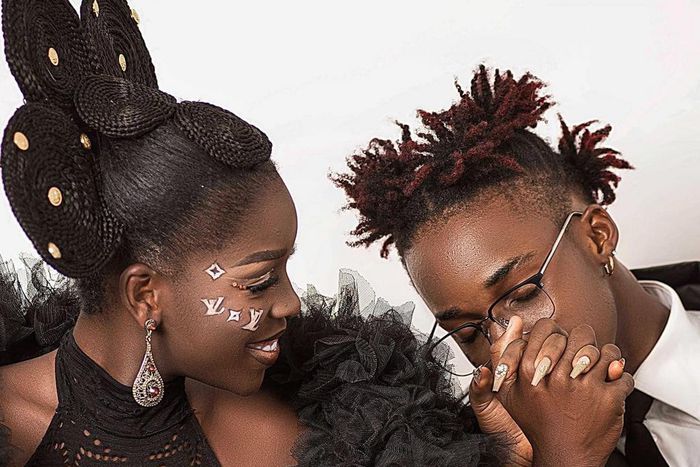 Le couple d'amoureux Khalil et Mariam