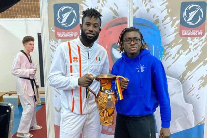 Ruth Gbagbi et Cheick Cissé