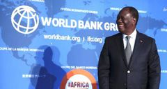 Le Président de la Côte d'Ivoire, SEM Alassane Ouattara