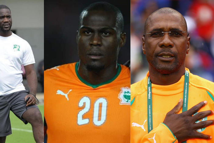 Emerse Fae, Guy Demel et Alain Gouamené