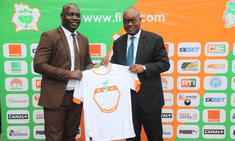 Maillot officiel ivoirien pour la CAN