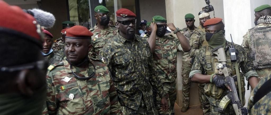 Coup d'etat en Guinee Doumbouya