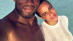 Didier Drogba et Gabrielle Lemaire