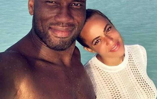 Didier Drogba et Gabrielle Lemaire