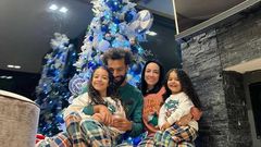 Mohamed Salah et sa famille