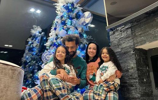 Mohamed Salah et sa famille