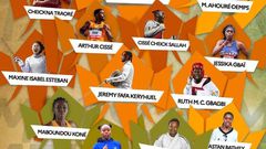 Les athlètes ivoiriens aux J.O de Paris 2024
