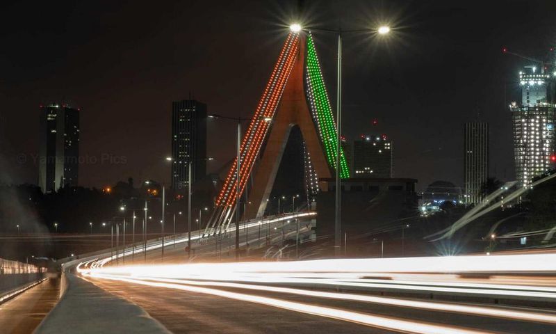 Le 5e pont, la nuit