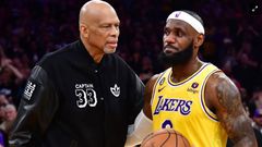 Abdul Kareem Jabbar et LeBron James