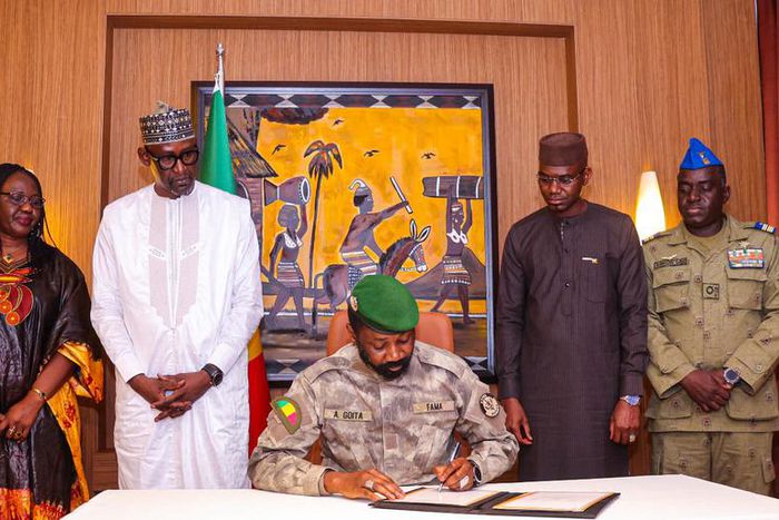 Assimi Goïta, chef de l'Etat du Mali