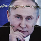 Une affiche déchirée représentant le président russe Vladimir Poutine affichée dans le nord de la ville de Mitrovica, le 9 mai 2018 — Armend NIMANI