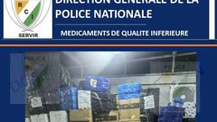 La cargaison de médicaments falsifiés