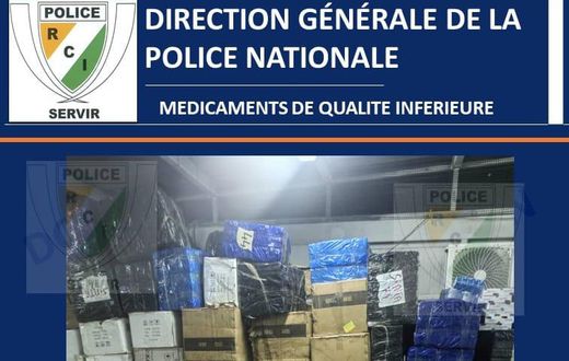 La cargaison de médicaments falsifiés