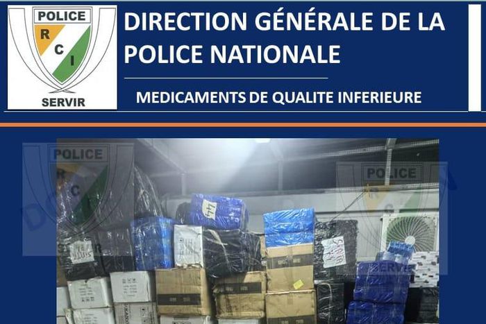 La cargaison de médicaments falsifiés