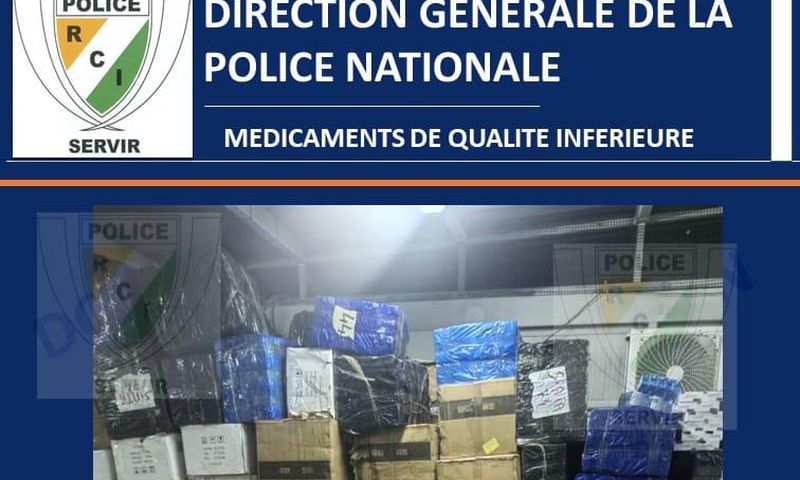 La cargaison de médicaments falsifiés