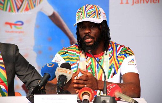 Gervinho, ambassadeur Total Energies
