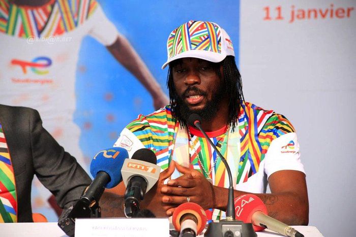 Gervinho, ambassadeur Total Energies