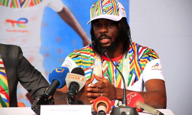 Gervinho, ambassadeur Total Energies