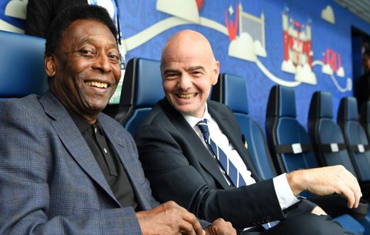 Infantino et Pélé