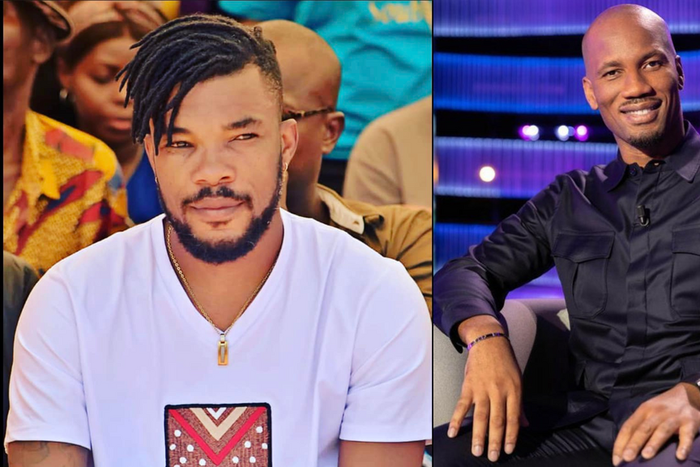 Serey Dié et Didier Drogba