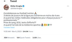 Tweet de Drogba