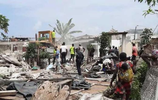 Déguerpissement des populations à Bassam