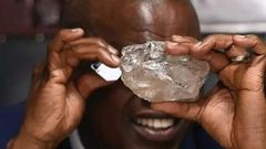Botswana : Découverte d’un diamant de 2 492 Carats, le deuxième plus gros au monde