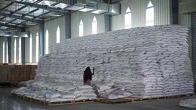 Dépôt du PAM en Ethiopie