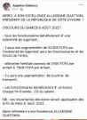 Les réactions des internautes sur le discours de ADO/Appolos Dakoury