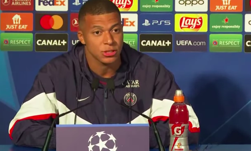 Kylian Mbappé en conférence de presse ce 05-09-2022